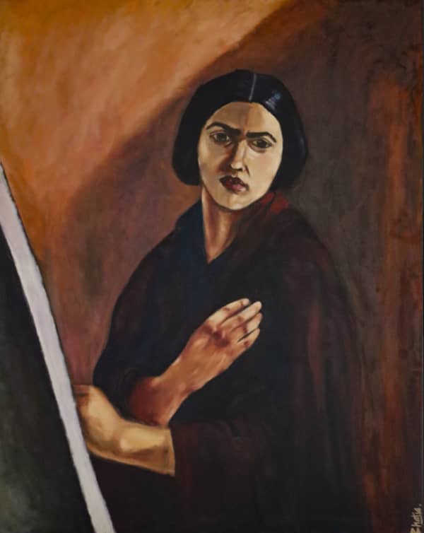 Amrita Sher-Gil (Self Portrait)